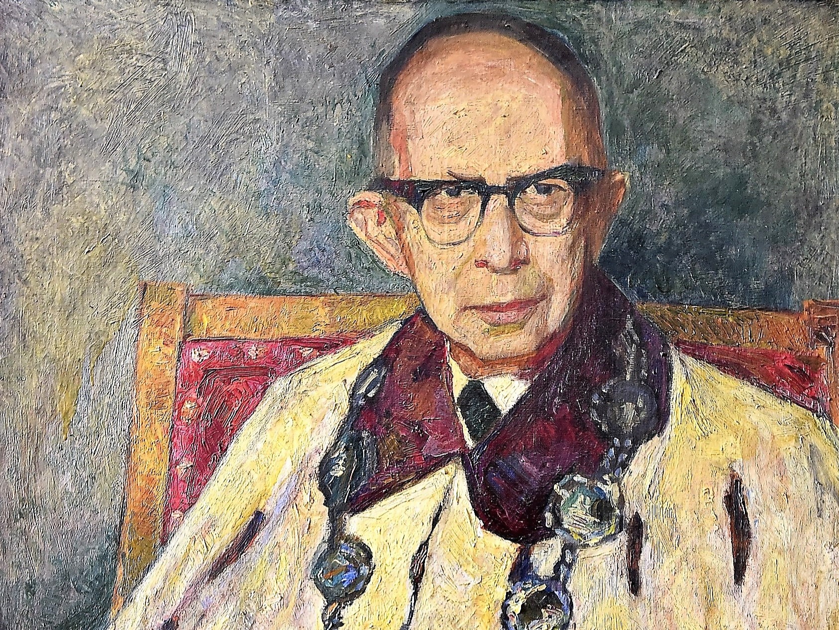 zdjęcie portretu: prof. Bolesław Konorski