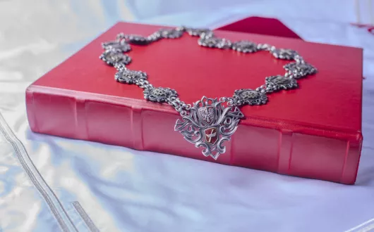 Baner - łańcuch rektorski